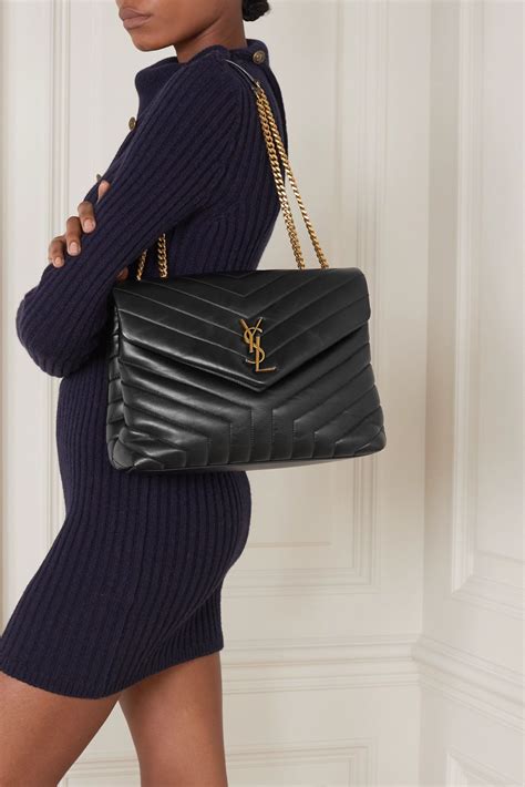 ysl lou leather shoulder bag